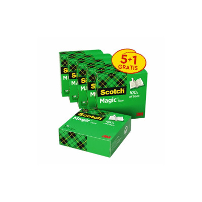 Scotch Klebeband 19 mm x 33 m, 6 Rollen