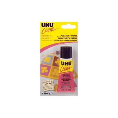 UHU Bastelkleber Stoff und Filz 38 ml