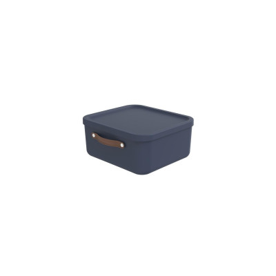 Rotho Aufbewahrungsbox Maloja 20 l, Midnight Blau