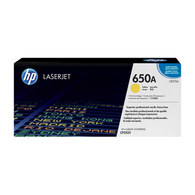 HP Toner Nr. 650A (CE272A) Yellow
