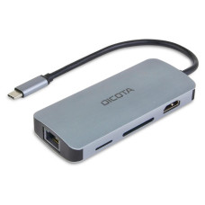 DICOTA Dockingstation USB-C 8-in-1 PD 100W