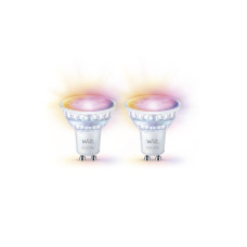 WiZ Leuchtmittel 50W GU10 Tunable White&Color Doppelpack WiZ Leuchtmittel 50W GU10 Tunable White&Color Doppelpack