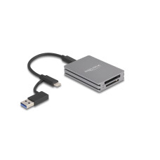 Delock Card Reader Extern 91011 USB Typ-C für SD/CFexpress Typ B Delock Card Reader Extern 91011 USB Typ-C für SD/CFexpress Typ B