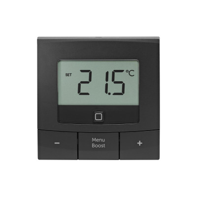 Homematic IP Smart Home Funk-Wandthermostat basic Anthrazit