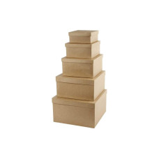 Creativ Company Papp-Schachtel 5 Stück