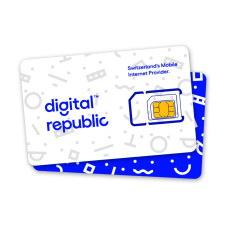 Digital Republic SIM-Karte Unlimitiert Internet & Telefonie 365 Tage in CH