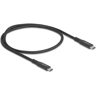Delock USB4-Kabel Type-C Daten / Display / PCIe / PD 100W / 0.5 m