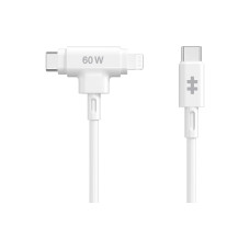 HYPER USB-Ladekabel Hybrid-Silicone USB C - Lightning 1.5 m