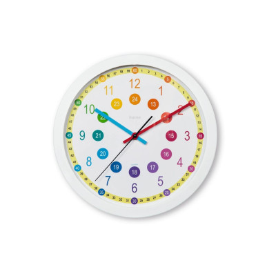 Hama Wanduhr Sal Ø 30 cm, Mehrfarbig/Weiss Hama Wanduhr Sal Ø 30 cm, Mehrfarbig/Weiss