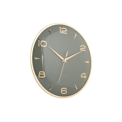 KARLSSON Wanduhr Sienna Glow Jungle green