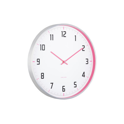 KARLSSON Wanduhr Sporty Bright pink KARLSSON Wanduhr Sporty Bright pink
