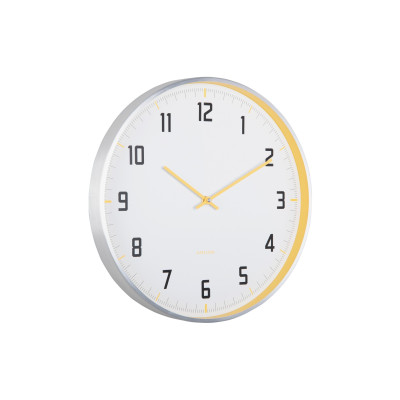 KARLSSON Wanduhr Sporty Bright yellow KARLSSON Wanduhr Sporty Bright yellow