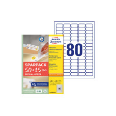 Avery Zweckform Universal-Etiketten L4732REV-65, 35.6 x 16.9 mm, 65 Blatt