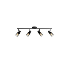 Philips Aufbauspot Palms 4er Spot für E14 Schwarz, ohne Leuchtmittel Philips Aufbauspot Palms 4er Spot für E14 Schwarz, ohne Leuchtmittel