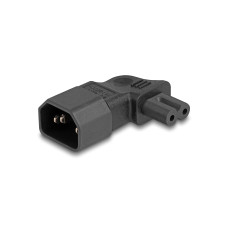Delock Adapterstecker IEC60320 C14 - C7, gewinkelt
