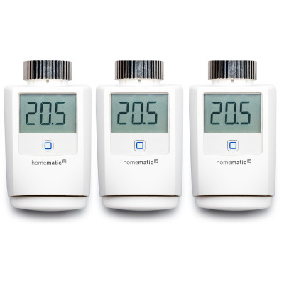 Homematic IP Smart Home Funk-Heizkörperthermostat (Kit mit 3 Stück)
