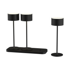 Schönenberger Tischleuchte Tavolo 3er Set, Schwarz