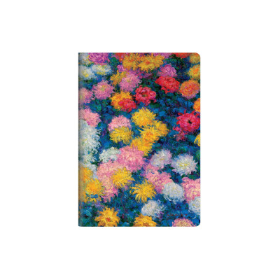 Paperblanks Notizheft Chrysanthemen A5, liniert, mehrfarbig