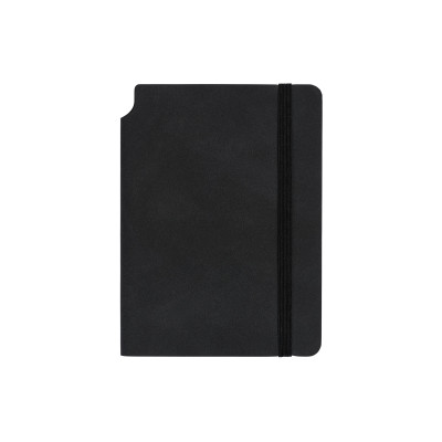 Kolma Notizheft Smooth A6, Blanko, Schwarz