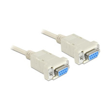 Delock Anschlusskabel RS-232 - RS-232 DB9 (f-f) Nullmodem 3 m Delock Anschlusskabel RS-232 - RS-232 DB9 (f-f) Nullmodem 3 m