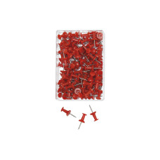WEDO Reissnägel 9 mm Rot, 100 Stück