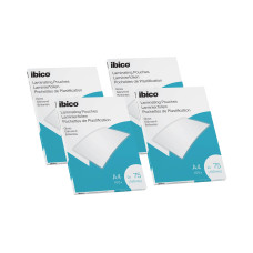 Ibico Laminierfolie Premium A4 75 µm, glänzend, 4 x 100 Stück