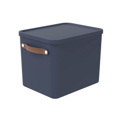 Rotho Aufbewahrungsbox MALOJA Dunkelblau