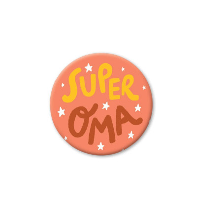 Cart Haftmagnet Super Oma 1 Stück, Mehrfarbig Cart Haftmagnet Super Oma 1 Stück, Mehrfarbig