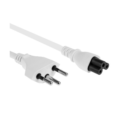 FURBER.power Netzkabel C5-T12 1.8 m Weiss FURBER.power Netzkabel C5-T12 1.8 m Weiss