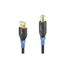 PureLink FlexInstall USB 2.0-Kabel Premium USB A - USB B 3 m
