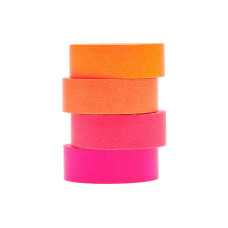 Rico Design Washi Tape 4 Stück, Neonorange/Neonpink/Neonrot, 10 m Rico Design Washi Tape 4 Stück, Neonorange/Neonpink/Neonrot, 10 m