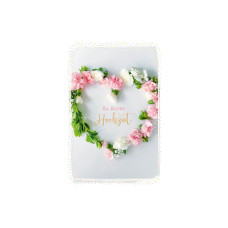 ABC Glückwunschkarte Hochzeit 12.5 x 17.6 cm