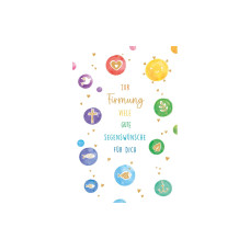 ABC Glückwunschkarte Firmung 12.5 x 17.6 cm