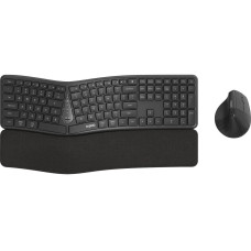 Rapoo Tastatur-Maus-Set 8810M Ergonomischer Deskset