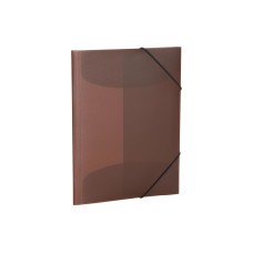 HERMA Sammelmappe A4 PP transluzent Braun