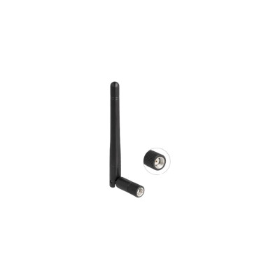 Delock WLAN-Antenne 802.11 ac/ax/a/b/g/n RP-SMA 2 dBi Rundstrahl