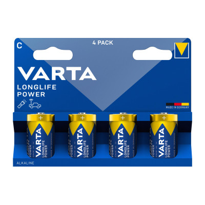 Varta Batterie Longlife Power C 4 Stück