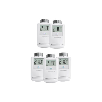 Homematic IP Smart Home 5 x Heizkörperthermostat Kit