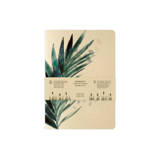 Natur Verlag Notizheft Palmenblatt 14.8 x 21 cm, Blanko