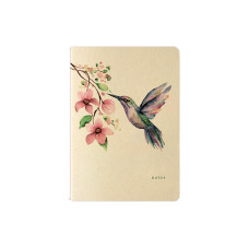 Natur Verlag Notizheft Kolibri 14.8 x 21 cm, Blanko