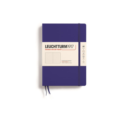Leuchtturm Notizbuch Medium A5, Dot, Dunkelblau Leuchtturm Notizbuch Medium A5, Dot, Dunkelblau