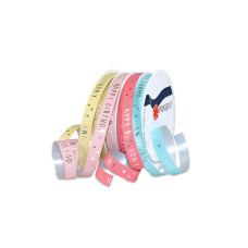 Pattberg Geschenkband Happy Birthday 10 mm x 20 m, 6 Stück
