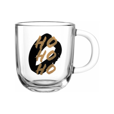 Leonardo Tasse Hohoho 400 ml, Transparent