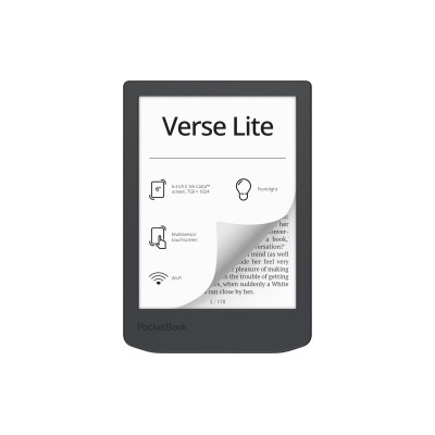 PocketBook E-Book Reader Verse Lite Midnight Grey PocketBook E-Book Reader Verse Lite Midnight Grey