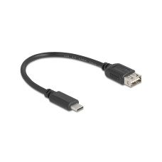 Delock USB 2.0-Kabel EASY-USB USB C - USB A 0.2 m Delock USB 2.0-Kabel EASY-USB USB C - USB A 0.2 m