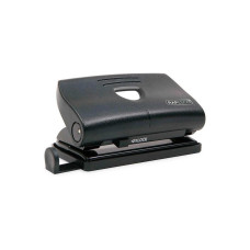 Rapesco 810-P 2-fach Locher 12 Blatt Kapazität, Schwarz