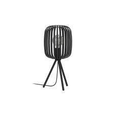 EGLO Leuchten Tischleuchte Zigbee ROMAZZINA schwarz exkl. E27 1x40W