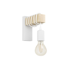 EGLO Leuchten Wandleuchte TOWNSHEND weiss exkl. E27 1x10W