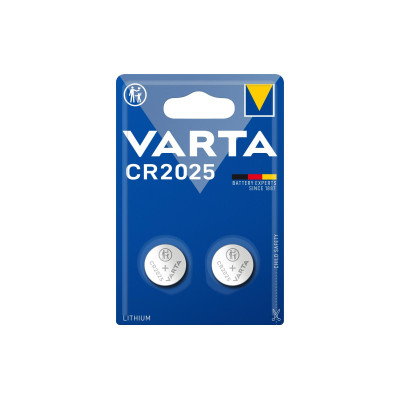 Varta Knopfzelle CR2025 , 2 Stück
