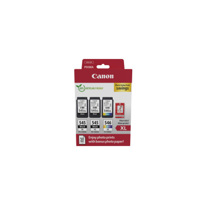 Canon Tinte 2xPG-545XL/1xCL-546XL Photo Black/Cyan/Magenta/Yellow Canon Tinte 2xPG-545XL/1xCL-546XL Photo Black/Cyan/Magenta/Yellow